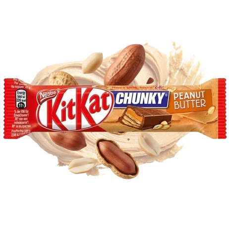 شكولاطةزبدة الفول السوداني KitKat Chunky